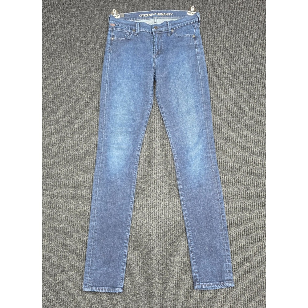 Citizens of Humanity Avedon Skinny Jeans Size 27 Dark Wash Low Rise 1352-300